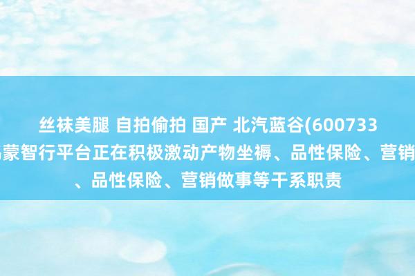 丝袜美腿 自拍偷拍 国产 北汽蓝谷(600733.SH)：与华为鸿蒙智行平台正在积极激动产物坐褥、品性保险、营销做事等干系职责