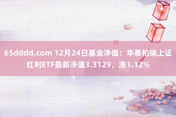 65dddd.com 12月24日基金净值：华泰柏瑞上证红利ETF最新净值3.3129，涨1.12%